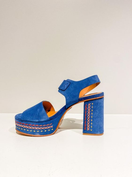 See By Chloé Shoes Sandaal Hak Suede Crochet (SB42071A-19171) - UNO Knokke