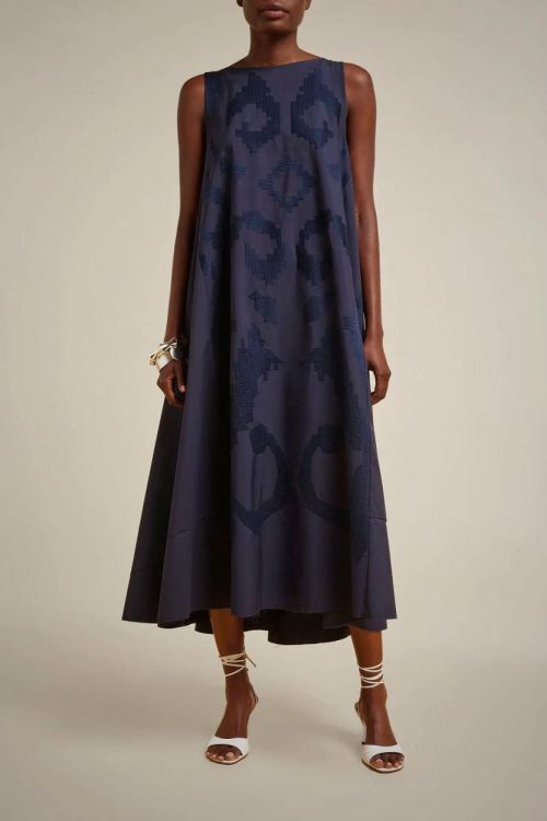 Liviana Conti Dress Batique  (F4SK80-N08) - UNO Knokke