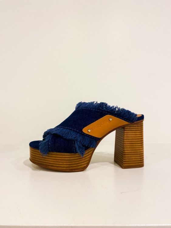 See By Chloé Shoes Sandaal Step-In Jeans  (SB42092B-19155) - UNO Knokke