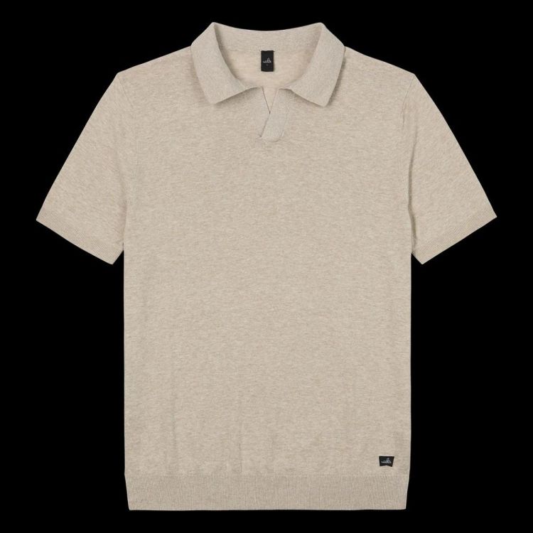 Wahts Polo Knitted (ANDERSON-503SAND) - UNO Knokke